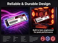 2026 TXRUI 1TB NVMe PCIe 3.0 SSD Plastic behuizing ontwerp Laptop en desktop compatibel Hoge snelheid M.2 SSD Nieuw op voorraad