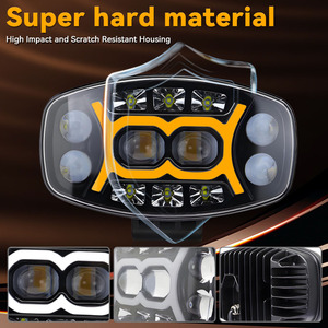 LELANPU Faros LED de trabajo auxiliares externos de 10 pulgadas para coche, <span class=keywords><strong>cuatrimoto</strong></span>, barco, Hilux, todoterreno - Product Image 5