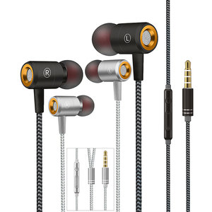 Jeu Noir Haute Qualité 3.5Mm Realme Dans-Oreille Pas Cher Rm512 Usbc Écouteurs Filaires - Product Image 1