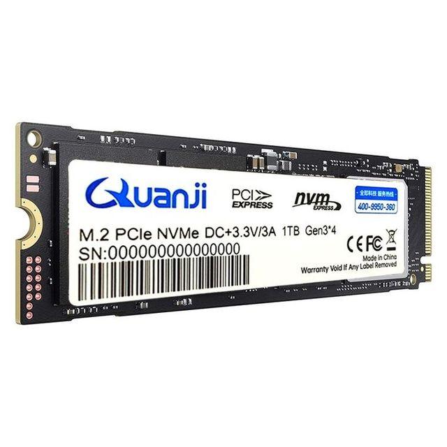 Wholesale 256GB PCIe High-Speed NVMe SSD Quanji Solid M2 State Drive for Desktop Competitive Price