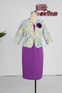 High Quality Women Dresses <b>for</b> Office Work Wear <b>for</b> <b>Ladies</b> Plus Size Church Suits Formal Dresses Suits With <b>Jackets</b> - Product Image 6