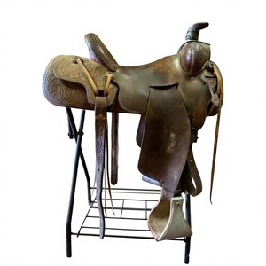 Silla de montar inglesa de cuero genuino y madera BS International NA84, fabricada a medida, ecológica, duradera y de primera calidad. - Product Image 3