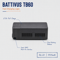 Batería de Vuelo Inteligente Profesional TB60 de 5935mAh 12S para DJI Matrice 300 350 RTK, Alto Rendimiento, Repuestos Industriales para UAV