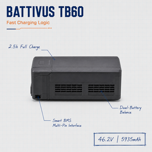 Batterie de vol intelligente professionnelle <span class=keywords><strong>TB60</strong></span> 5935mAh 12S pour <span class=keywords><strong>DJI</strong></span> Matrice 300 350 RTK – Pièces de rechange industrielles haute performance pour drones - Product Image 1