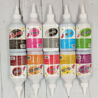 Vente d'usine bricolage Soluble dans l'eau liquide additif vibrant crème gâteau décoration cuisson Pigment 22 couleurs comestible colorant alimentaire Gel