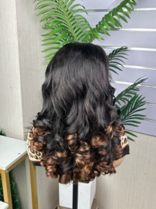 100% Raw <b>Human</b> Hair High Density 13*4 sdd bouncy - Product Image 6