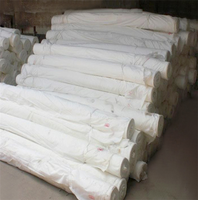Zhejiang gros bas prix peau de pêche blanc ingrey tissu 100 polyester tissu pour textiles de maison
