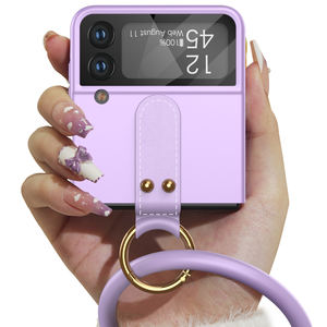 GKK Meilleures ventes de coques de téléphone en PC dur pour Samsung <span class=keywords><strong>Z</strong></span> Flip3 Flip4 Fancy Anti-Shock Back Covers Protecteur d'écran inclus - Product Image 5