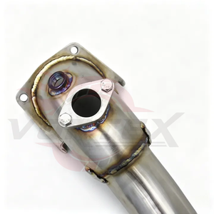 Vortex High Flow Downpipe for Jeep Wrangler Rubicon JL 2.0T 2018-2020 Racing Exhaust Front Pipe Performance Turbo System <b>Kit</b> - Product Image 4