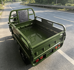 Tricycles de haute qualité approuvés par la CEE, 1000 W, avec benne ouverte de 1,5 x 1 m, capacité de charge de 600 à 800 kg - Product Image 6