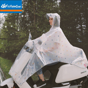 Impermeable de EVA Personalizado para Scooters Eléctricos, Bicicletas Eléctricas, Motocicletas, Largo, Completo, para Hombre y <span class=keywords><strong>Mujer</strong></span>, para Conducir en Lluvia - Product Image 1
