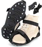 Crampons pour bottes et raquettes à neige, pointes antidérapantes pour l'escalade, griffes à glace