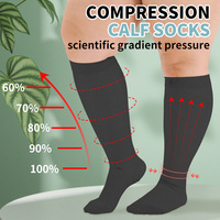 Bas de contention médicaux personnalisés, longueur genou, bout fermé, respirants, fins, tricotés, avec revers, pour l'été, Soutien de compression CLASSE 1