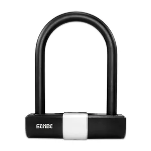 SENDE SDU07 Cycle Cycling Bicycle Lock Motorcycle Bike Lock Shear Anti-theft U Type Lock Belt Bracket With Cable Motor Security