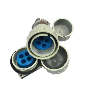 Sparkless ATEX electrical connector 100A 200A High efficient plug and socket for confined space hazardous environments