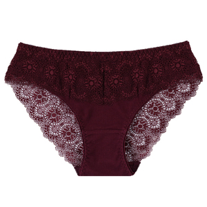 Nuevas bragas de cintura media para mujeres jóvenes y gorditas, bragas de encaje sexy de lujo, bragas acolchadas para mujeres gorditas, fotos de mujeres gorditas en bragas - Product Image 4