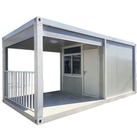 Nouvelle Arrivée Maison Conteneur Plateau Amovible Fabricant de Maisons Conteneurs Maritimes Prix Bas Ventes Maison Conteneur Préfabriquée en Verre