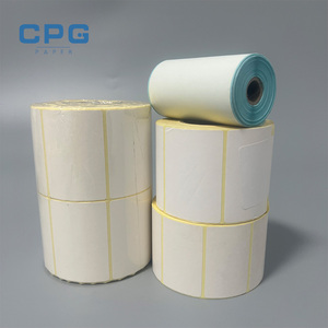 Factory Wholesale Waterproof Thermal Barcode Sticker Roll 4"X6" Heat Transfer Label Thermal Shipping Labels <b>Paper</b> - Product Image 1