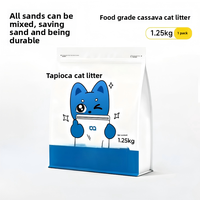 Litière pour chatons en tofu de manioc pur - Écologique, biodégradable, agglomération rapide, contrôle des odeurs, sans poussière, anti-adhésive, sans goût