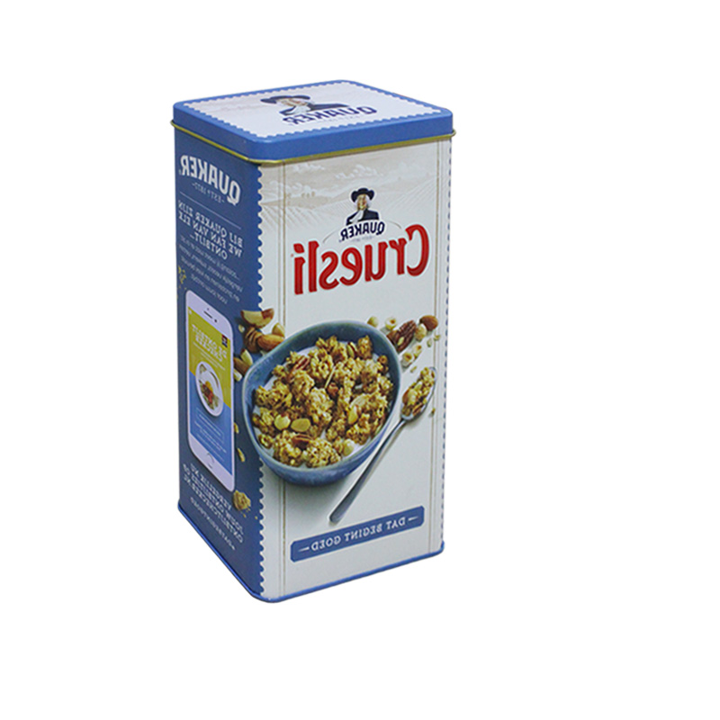 Оловянная коробка для хранения продуктов