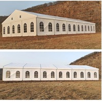 Grande Tente de Réception et d'Exposition Moderne Robuste et Imperméable pour 100 Personnes, Tailles 10x20, 15x25, 30x50, 30mX60m, à Vendre