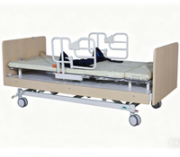 Lit médical électrique réglable pour soins à domicile avec élévateur de transfert de patient intégré pour utilisateurs handicapés