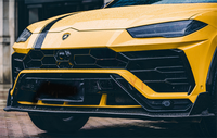 Pour Lamborghini URUS M style fibre de carbone sèche pare-chocs avant bord kit carrosserie jupe latérale diffuseur arrière