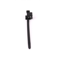 Attaches de câble en nylon PA66 Clip de bord autobloquant pour panneaux solaires et automobiles Attaches de câble en plastique spéciales 156-00684
