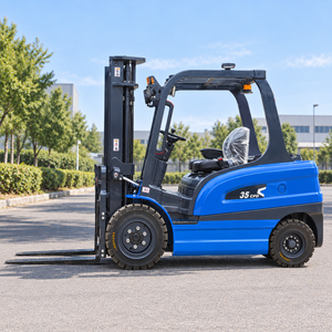 Chariot élévateur électrique compact tout-terrain 3000 kg 500 kg, chariot élévateur électrique portable pour entrepôt à vendre avec batterie au lithium - Product Image 3