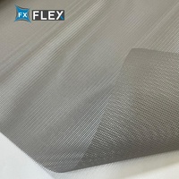 Tissu en maille enduit de PVC résistant à l'eau salée FLFX, maille occultante de qualité marine pour les structures de protection côtière