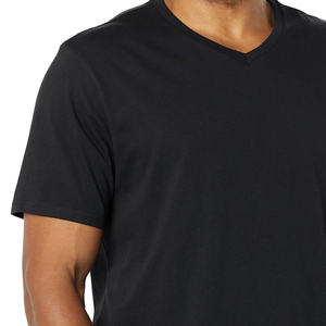 Camisetas de Verano para Hombre de la Mejor Calidad, Manga Corta, Corte Regular, Hechas a Medida, Color Liso, Transpirables, Nuevas - Product Image 5