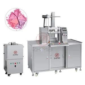 Lab Cosmetic Production Equipment Cosmetic Face Bottom Up Powder Compacting Machine Eye Shadow Pressing