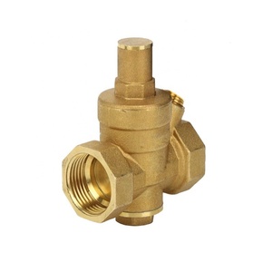 Régulateur <span class=keywords><strong>de</strong></span> <span class=keywords><strong>pression</strong></span> d'<span class=keywords><strong>eau</strong></span> réglable DN50 2 pouces NPT en laiton avec manomètre - Product Image 4