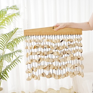 Natural Nut Shell Wind <b>Chime</b> <b>Bell</b> Wall Hanging Decor Home Ornament Healing Instrument for Yoga Meditation - Product Image 6