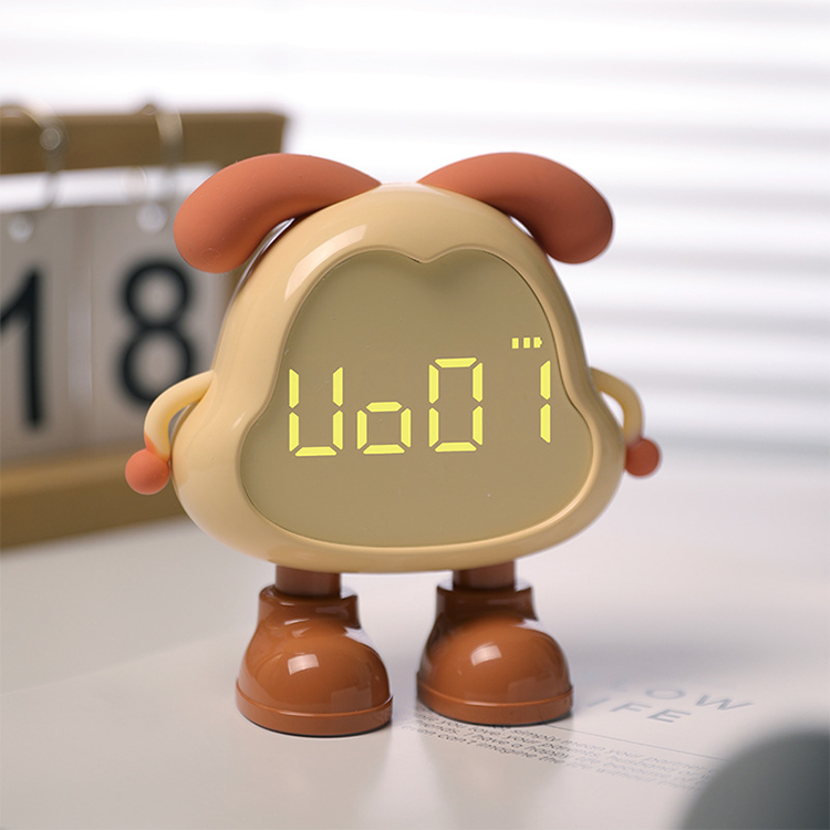 Dora alarm clock (yellow brown)