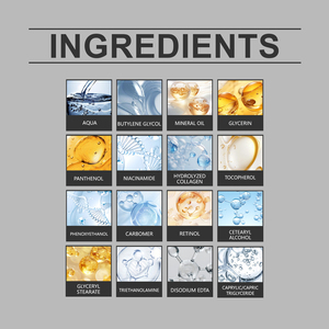 Crème Corporelle Anti-Âge au Rétinol Marque Blanche, Raffermissante, Éclaircissante, Hydratante au Collagène et Niacinamide, Réparatrice – Vente en Gros OEM - Product Image 3