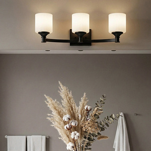 Lámparas de Pared de Diseño Moderno con Cuerpo de Metal y Vidrio, Control de Interruptor, 2700K, Iluminación Interior de Alta Calidad - Product Image 1