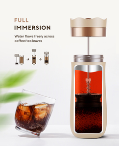 Mug <span class=keywords><strong>isotherme</strong></span> à double paroi en acier inoxydable 304 de 320 ml, type French Press, pour café chaud et froid, idéal pour les voyages - Product Image 6