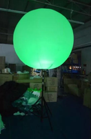 Ballon sur trépied personnalisé ballon publicitaire gonflable éclairage gonflable publicité ballon lumineux à LED avec support