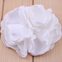 Bros bunga kain DIY buatan tangan garmen Multi guna perhiasan wanita bros kamelia klip aksesori rambut korsase