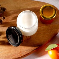 Mini bouteille de sauce piquante 75ml transparente de qualité alimentaire Pots de miel en verre de 100ml Récipients de stockage des aliments en verre avec couvercle métallique hermétique