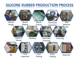 قوالب حلقات مانعة للإحكام من السيليكون والمطاط مقاومة للماء مع منتج من صب مخصص - Product Image 4