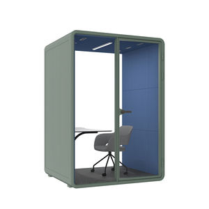 Cabina <span class=keywords><strong>de</strong></span> Oficina Portátil <span class=keywords><strong>Aislada</strong></span> e Insonorizada para Exteriores, Cabina Telefónica, Sala <span class=keywords><strong>de</strong></span> Reuniones, Cabina <span class=keywords><strong>de</strong></span> Trabajo Móvil para Varias Personas - Product Image 6