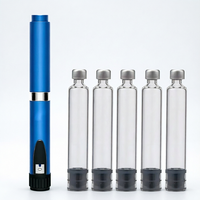 Cartouche en verre stérile HQS 3 ml pour stylo injecteur, capuchon en aluminium, anti-fuite, qualité médicale, emballage individuel