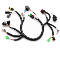 Faisceau de câblage complet pour chariot élévateur avec connecteurs multi-branches pour la réparation de chariots élévateurs électriques