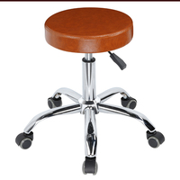 2025 vente en gros tabourets de bar salon de beauté chaise de bar chaise de cercle avec roues tabourets de bar