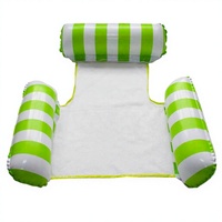 Canapé flottant gonflable en PVC avec logo personnalisé pour piscine extérieure