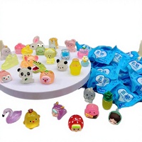 MJ Crafts Mini Breloques Lumineuses Créatives en Résine 3D, Thème Amour Animal, Assortiment Aléatoire en Sachet, Accessoires DIY Mixtes