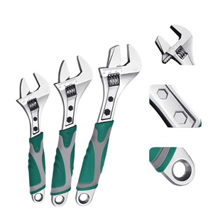 Llave Inglesa Ajustable de 8/10/12 Pulgadas, Multiusos, Universal, de Gran Apertura, para Tubos y Tuercas, Doble Uso, Acero CR-V, Directo de Fábrica - Product Image 2