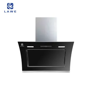 90cm Smart Sensor and Touch Switch with two LED light and Support painted Figure Range Hood